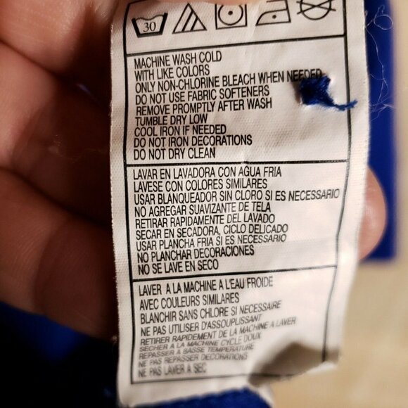 Adidas Climalite Mens University Of Kansas Blue Polo Large - Picture 6 of 6